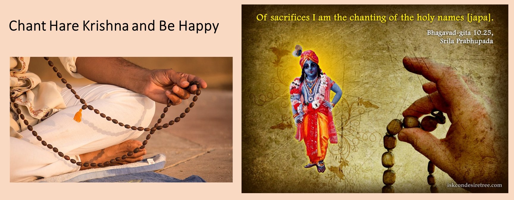 Chant Hare Krishna and Be Happy